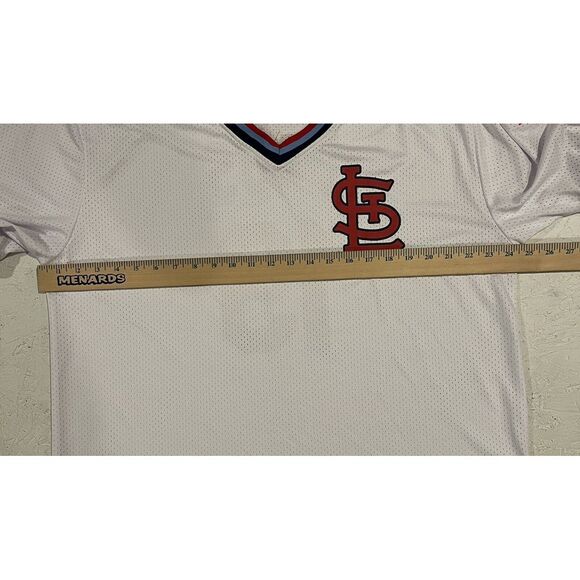 "PAGS" ST. LOUIS CARDINALS ADULT MYSTERY NICKNAME JERSEY 5/18 SGA SIZE XL - Picture 7 of 10
